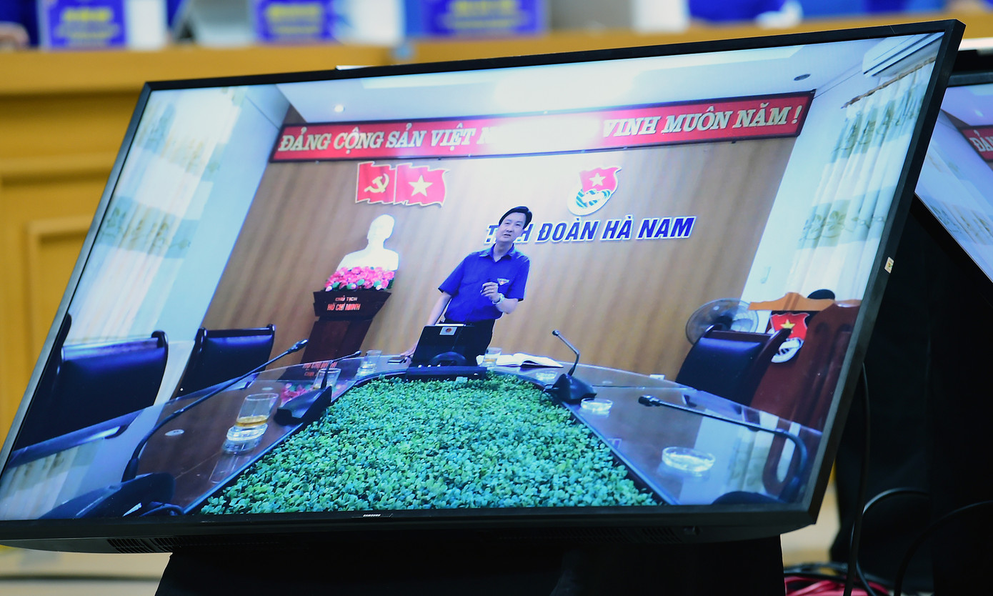 Anh Trần Ngọc Nam - Ủy viên Ban Thường vụ T.Ư Đoàn, Bí thư Tỉnh Đoàn Hà Nam phát biểu ý kiến tại hội nghị. Ảnh: Xuân Tùng Anh Trần Ngọc Nam - Ủy viên Ban Thường vụ T.Ư Đoàn, Bí thư Tỉnh Đoàn Hà Nam phát biểu ý kiến tại hội nghị. Ảnh: Xuân Tùng