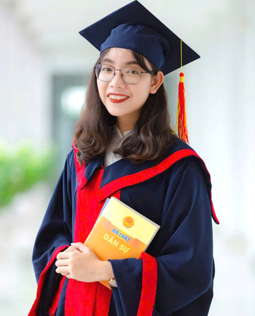 "Nhờ có hòa bình, chúng cháu được học tập, được cống hiến và trưởng thành, được thụ hưởng một cuộc sống ấm no, hạnh phúc", Mạnh Phương bày tỏ. Ảnh: NVCC "Nhờ có hòa bình, chúng cháu được học tập, được cống hiến và trưởng thành, được thụ hưởng một cuộc sống ấm no, hạnh phúc", Mạnh Phương bày tỏ. Ảnh: NVCC