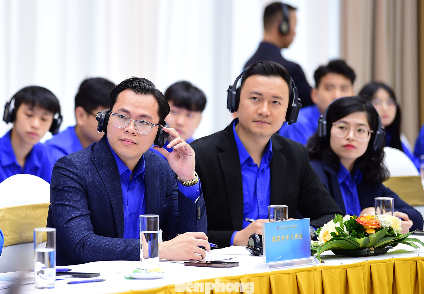 Đại biểu thanh niên Việt Nam và đại biểu thanh niên Trung Quốc tại tọa đàm. Ảnh: Xuân Tùng Đại biểu thanh niên Việt Nam và đại biểu thanh niên Trung Quốc tại tọa đàm. Ảnh: Xuân Tùng