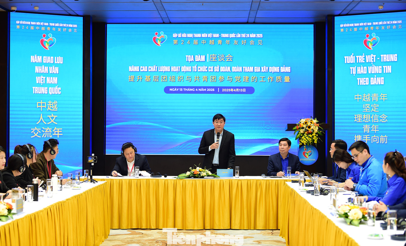 Anh Bùi Minh Tuấn – Ủy viên Ban Thường vụ, Trưởng Ban Tổ chức – Kiểm tra T.Ư Đoàn TNCS Hồ Chí Minh phát biểu tại toạ đàm. Ảnh: Xuân Tùng Anh Bùi Minh Tuấn – Ủy viên Ban Thường vụ, Trưởng Ban Tổ chức – Kiểm tra T.Ư Đoàn TNCS Hồ Chí Minh phát biểu tại toạ đàm. Ảnh: Xuân Tùng