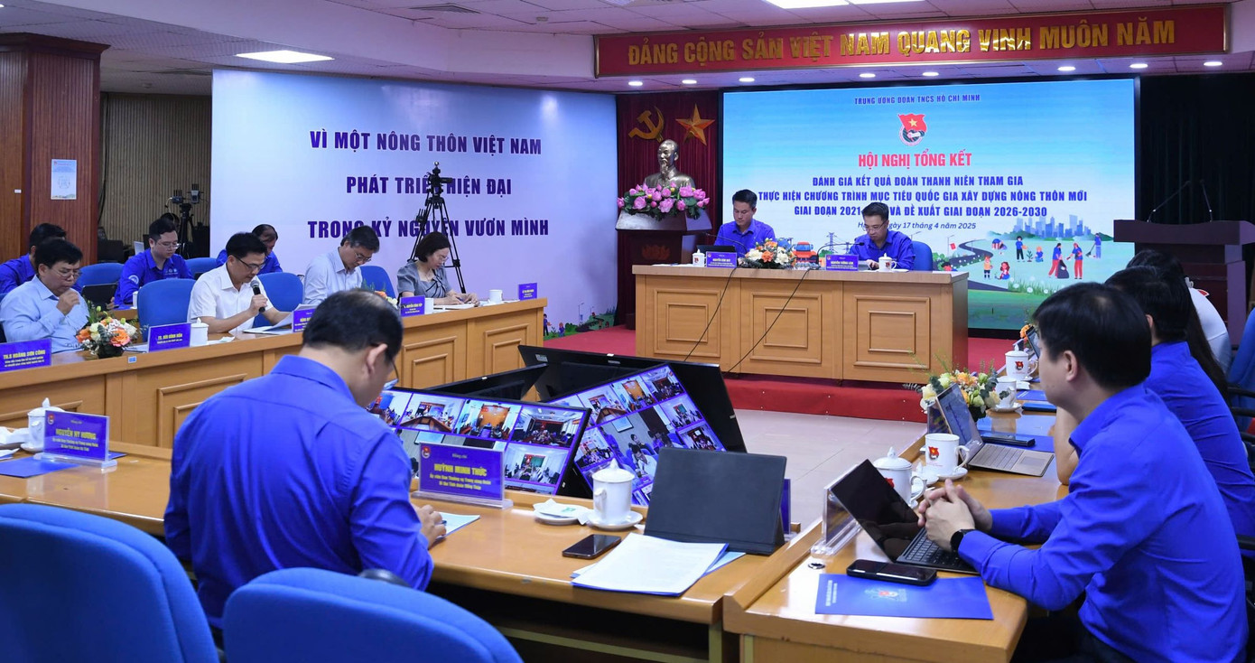 Hội nghị tổng kết đánh giá kết quả Đoàn Thanh niên tham gia thực hiện Chương trình mục tiêu quốc gia xây dựng nông thôn mới. Ảnh: Lâm Đăng Hải Hội nghị tổng kết đánh giá kết quả Đoàn Thanh niên tham gia thực hiện Chương trình mục tiêu quốc gia xây dựng nông thôn mới. Ảnh: Lâm Đăng Hải