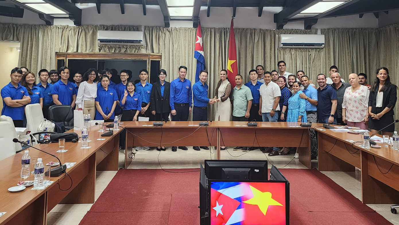 Diễn đàn Thanh niên Việt Nam - Cuba. Ảnh: T.Ư Đoàn