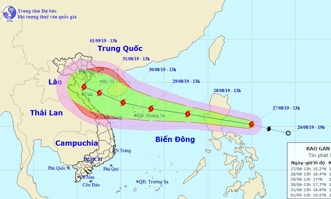 Bão Podul di chuyển nhanh, trưa mai đổ bộ đất liền ảnh 4 Bão Podul di chuyển nhanh, trưa mai đổ bộ đất liền ảnh 4