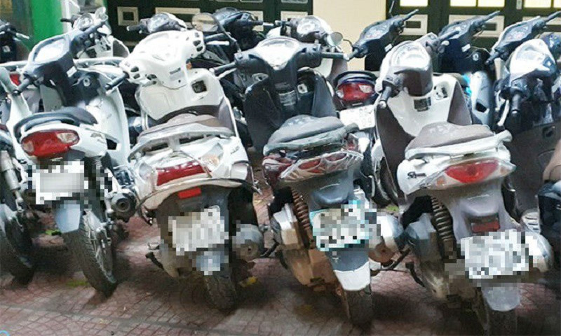 Phá đường dây trộm xe máy rồi 'xuất khẩu' ra nước ngoài ảnh 1