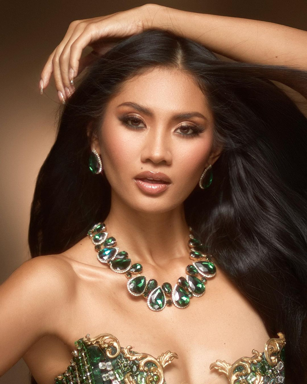 Campuchia và Ấn Độ là hai người đẹp nổi bật của khu vực châu Á. Họ được dự đoán gây bất ngờ trong chung kết Hoa hậu Hoàn vũ 2024.