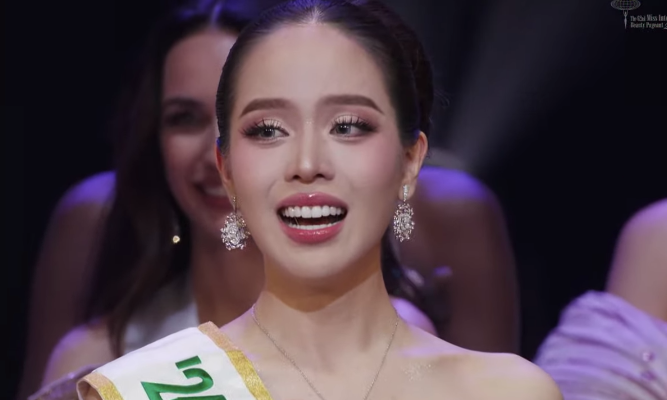 Thanh Thủy đã vượt qua 70 thí sinh đến từ các quốc gia và vùng lãnh thổ để đăng quang ngôi vị cao nhất. Mặt bằng thí sinh Hoa hậu Quốc tế 2024 được đánh giá cao với nhiều người đẹp có kinh nghiệm thi sắc đẹp ấn tượng.