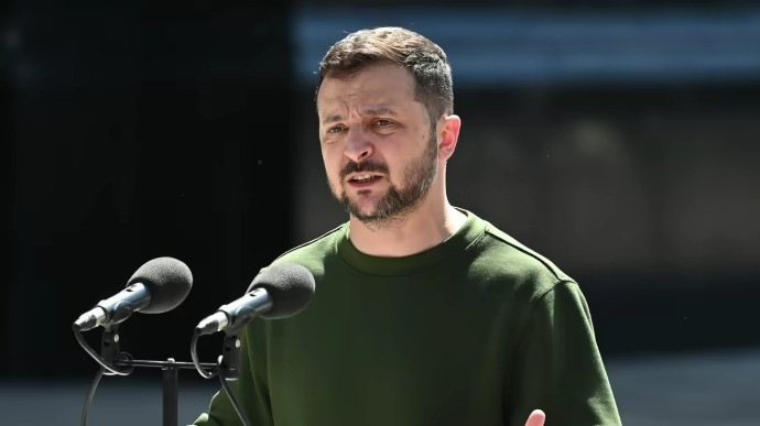 Tổng thống Ukraine Volodymyr Zelensky. Ảnh: Getty Images