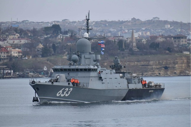 Tàu hộ tống Cyclone của Nga. Ảnh: World Defence News