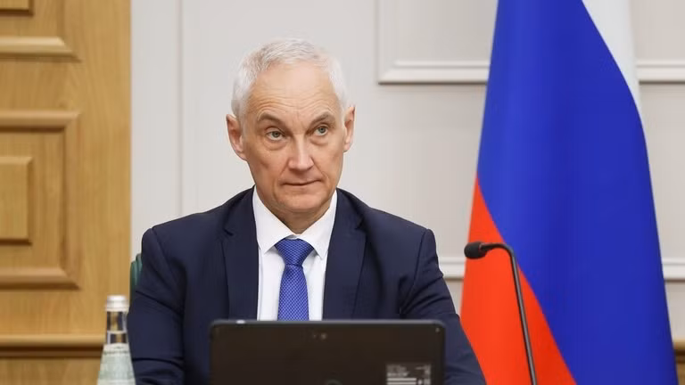 Ứng viên Bộ trưởng Quốc phòng Andrei Belousov. Ảnh: Sputnik