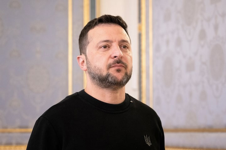 Tổng thống Ukraine Volodymyr Zelensky. Ảnh: Reuters