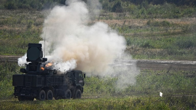 Hệ thống phòng không Pantsyr-S. Ảnh: Sputnik Hệ thống phòng không Pantsyr-S. Ảnh: Sputnik