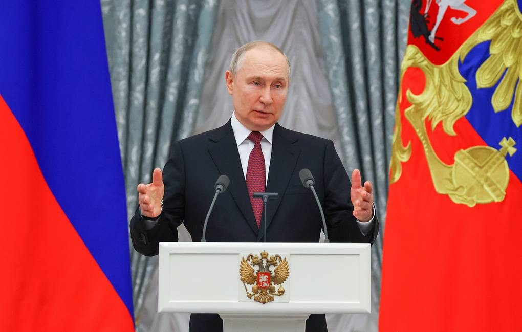 Tổng thống Nga Vladimir Putin. Ảnh: Tass Tổng thống Nga Vladimir Putin. Ảnh: Tass