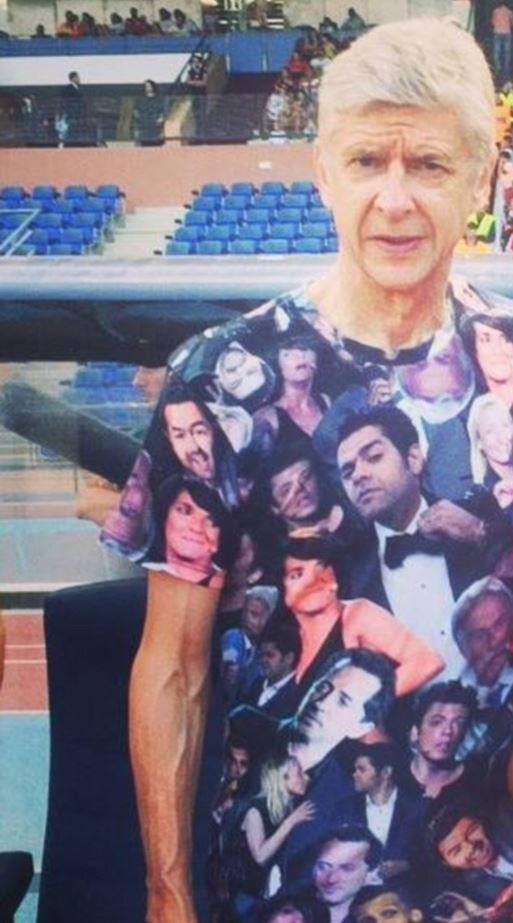 Fan “nổi đóa” vì thời trang thảm hoạ của HLV Wenger ảnh 2