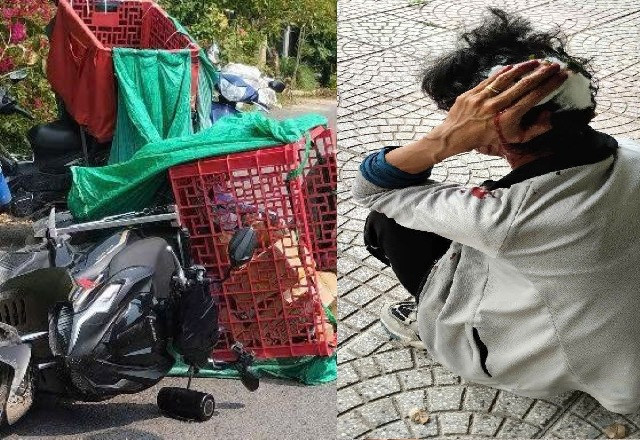 Nam shipper bị chém ở vùng đầu Nam shipper bị chém ở vùng đầu