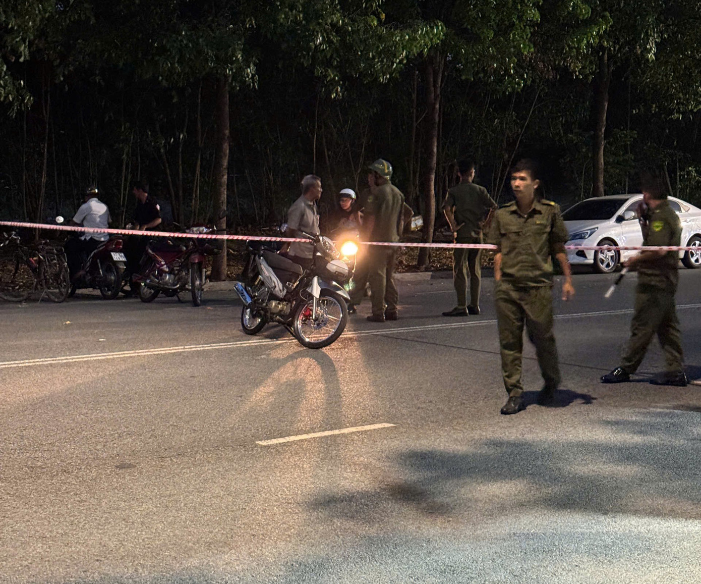 Hiện trường vụ án mạng