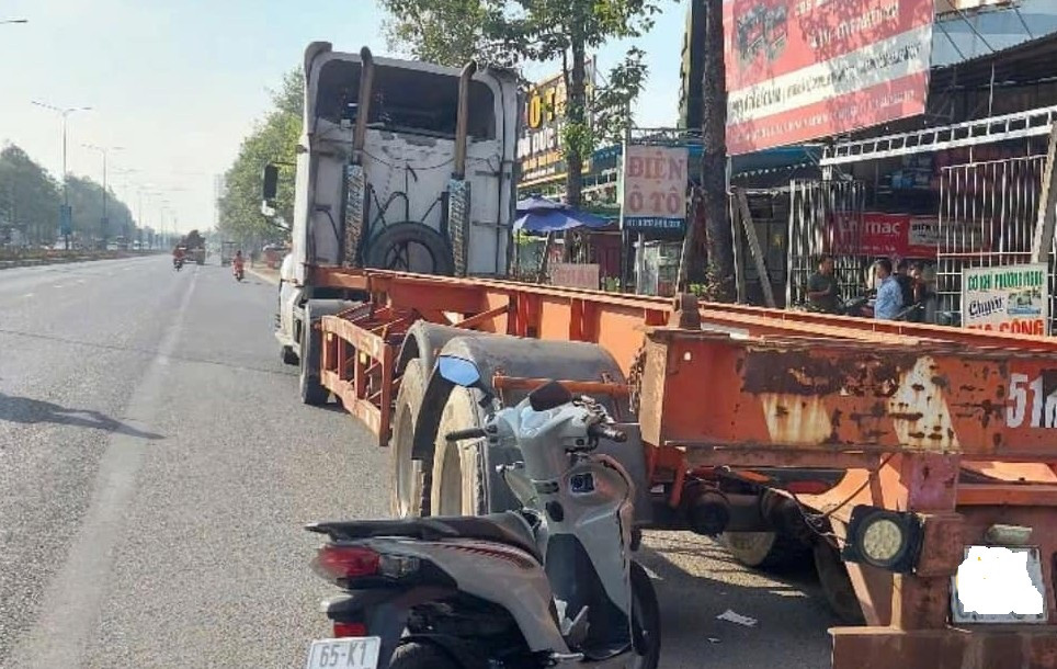 Hiện trường vụ tai nạn