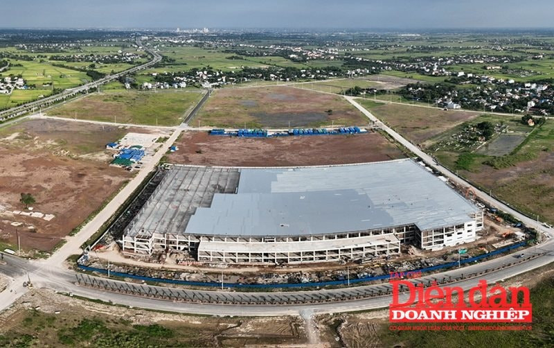 Một góc KCN Mỹ Thuận, tỉnh Nam Định