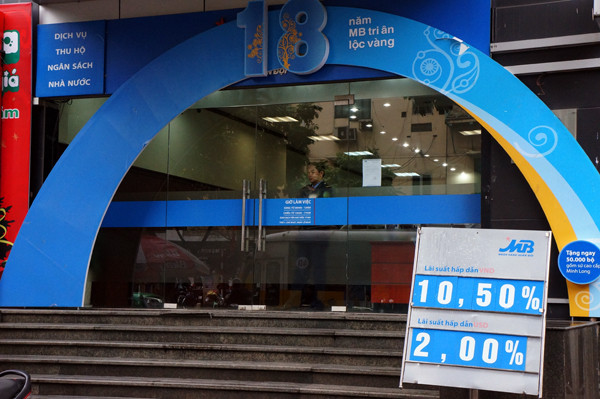 Tại Ngân hàng Quân Đội