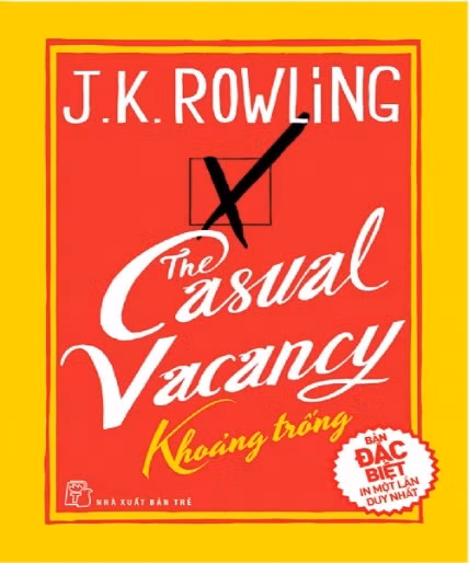 Tác giả: J.K. Rowling	Giá bìa: 175000 Giá bán: 122500 