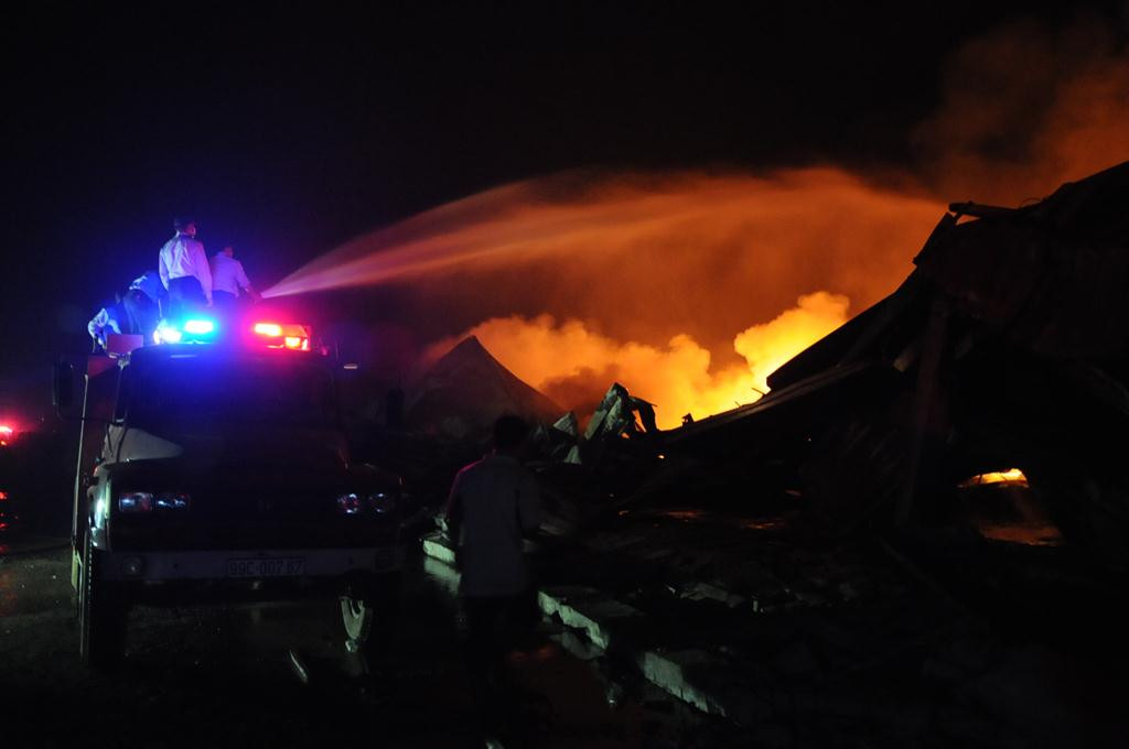 Lãnh đạo Bộ Công an và Chủ tịch tỉnh Bắc Ninh cũng trực tiếp có mặt tại hiện trường chỉ đạo