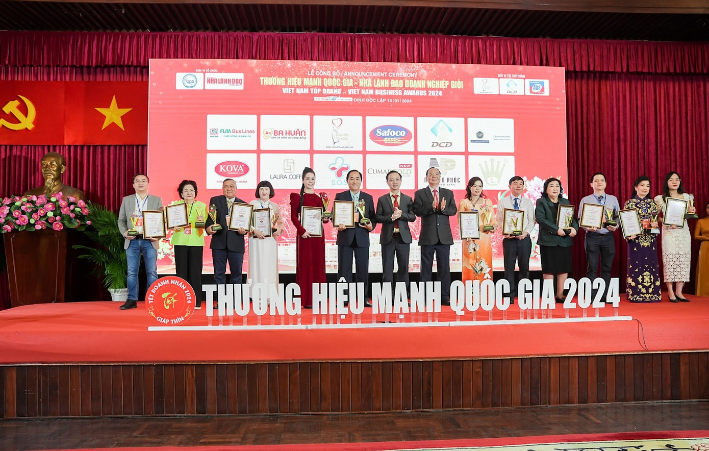TPBVSK CumarGold New đạt danh hiệu Thương hiệu mạnh quốc gia 2024