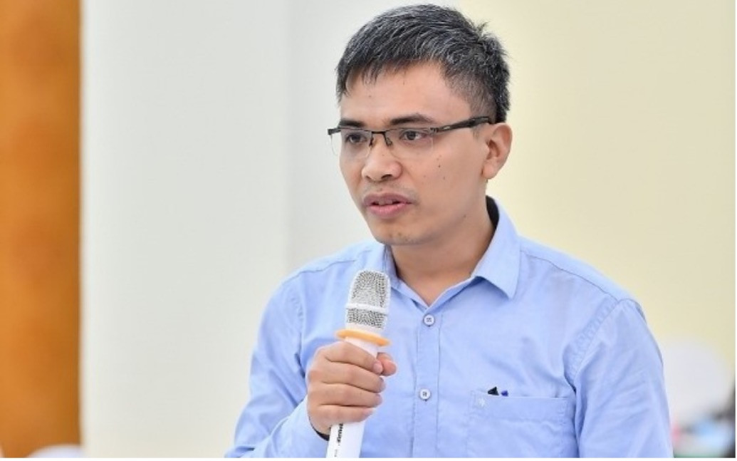 Ông Lê Thành Hưng phát biểu tại tọa đàm. Nguồn: Báo Pháp luật Việt Nam