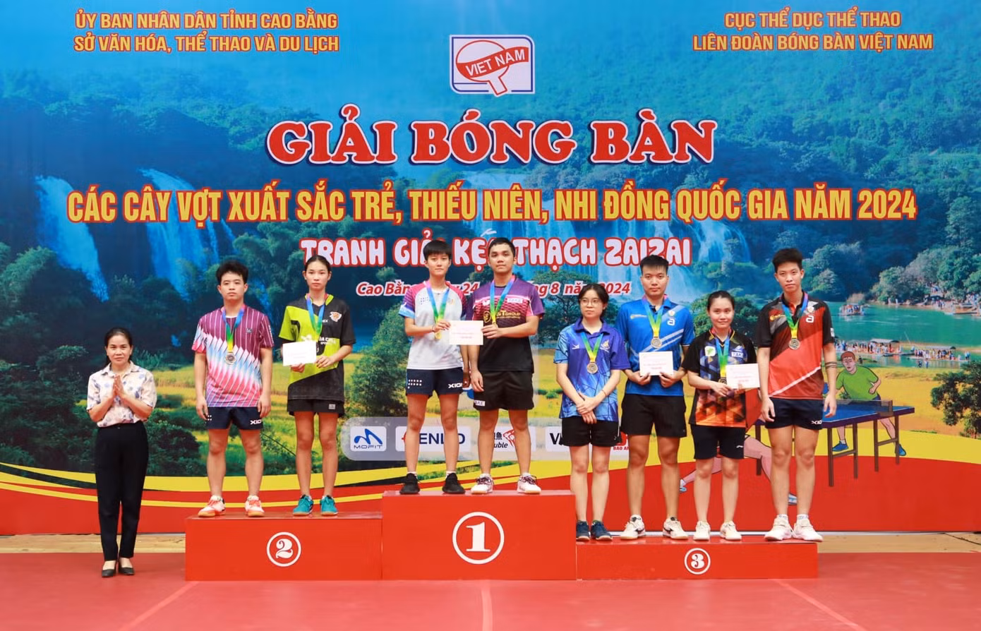 Các cây vợt bóng bàn CAND – T&T thi đấu thăng hoa tại Giải bóng bàn các cây vợt xuất sắc trẻ, thiếu niên, nhi đồng quốc gia năm 2024 Các cây vợt bóng bàn CAND – T&T thi đấu thăng hoa tại Giải bóng bàn các cây vợt xuất sắc trẻ, thiếu niên, nhi đồng quốc gia năm 2024