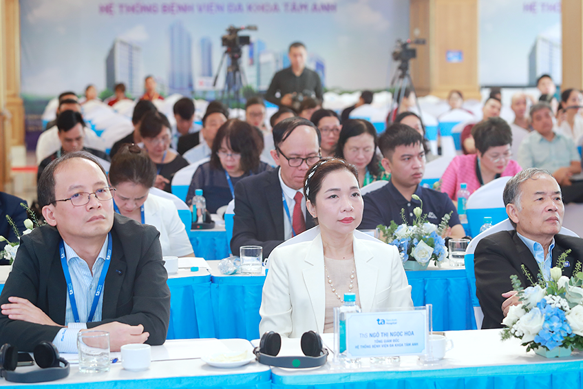 Hội nghị khoa học là sự kiện thường niên do Hệ thống BVĐK Tâm Anh tổ chức. Ảnh: BVĐK Tâm Anh Hội nghị khoa học là sự kiện thường niên do Hệ thống BVĐK Tâm Anh tổ chức. Ảnh: BVĐK Tâm Anh