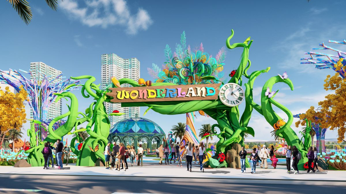 Công viên Xứ sở Thần tiên - điểm nhấn thu hút các gia đình về Vinhomes Global Gate