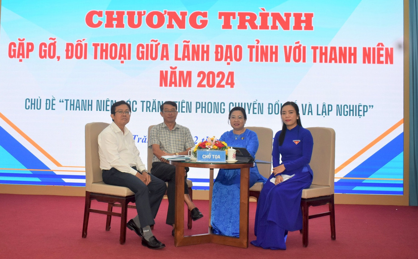 Lãnh đạo Tỉnh uỷ, UBND tỉnh đối thoại với thanh niên