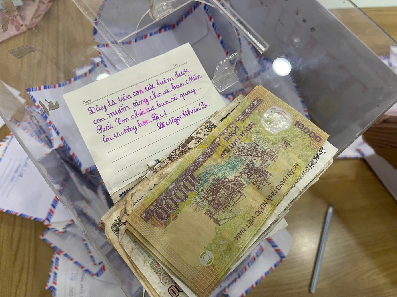 Lời nhắn gửi, chia sẻ của học sinh gửi tới các bạn học sinh miền Bắc bị ảnh hưởng do bão số 3