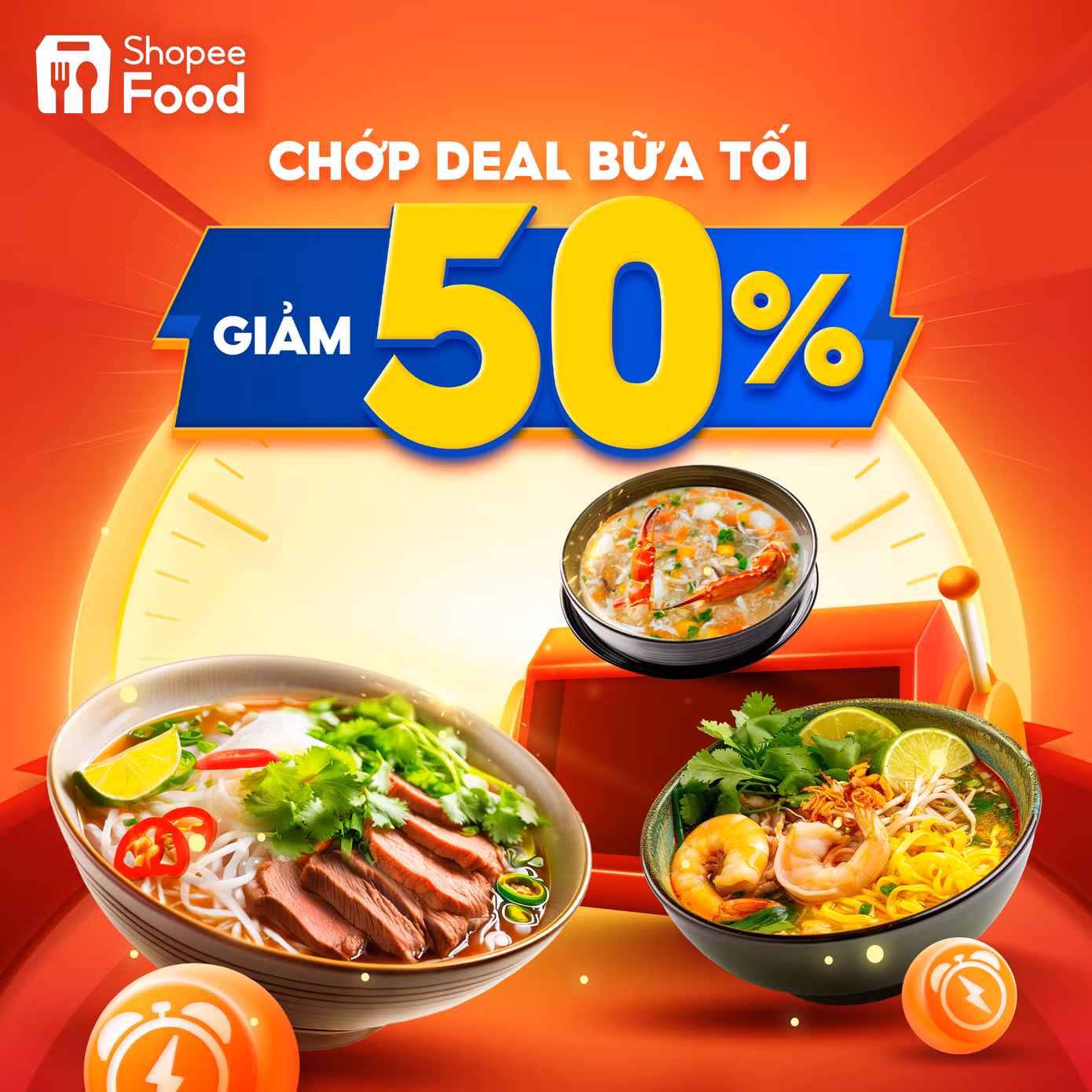 Những món ăn với đầy đủ tinh bột, đạm và chất xơ luôn là sự lựa chọn “số dzách” cho bữa tối, truy cập ngay khung giờ 19H - 21H ngay nào!