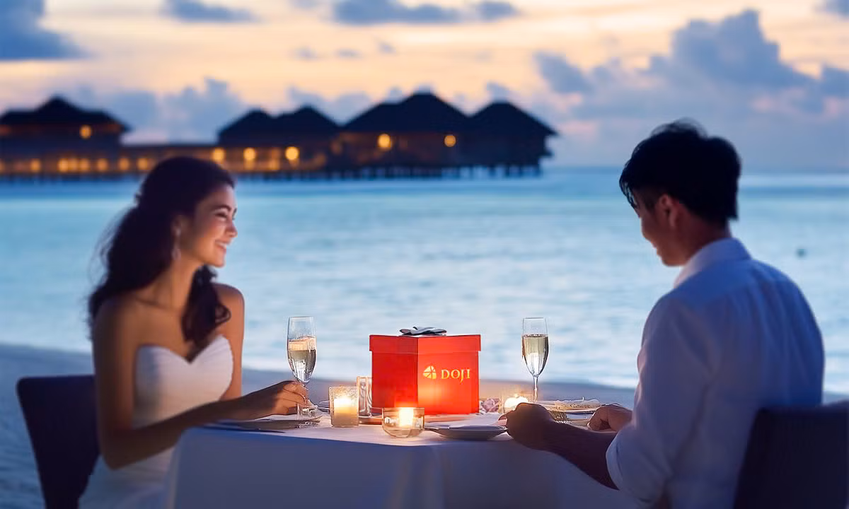 Maldives không chỉ là nơi lý tưởng cho những cặp đôi mới cưới mà còn là nơi tình yêu của hai bạn sẽ được nuôi dưỡng và thăng hoa