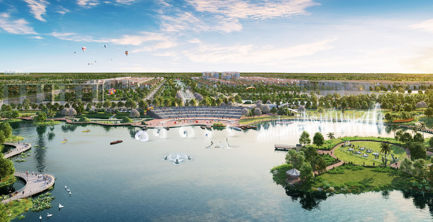 Công viên văn hóa với nhiều trải nghiệm hấp dẫn. Ảnh phối cảnh minh họa