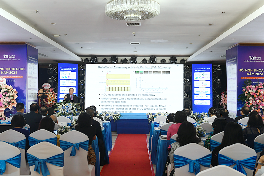 Hội nghị có sự đóng góp của 141 báo cáo xoay quanh 18 chuyên đề y khoa Ảnh: BVĐK Tâm Anh. Hội nghị có sự đóng góp của 141 báo cáo xoay quanh 18 chuyên đề y khoa Ảnh: BVĐK Tâm Anh.