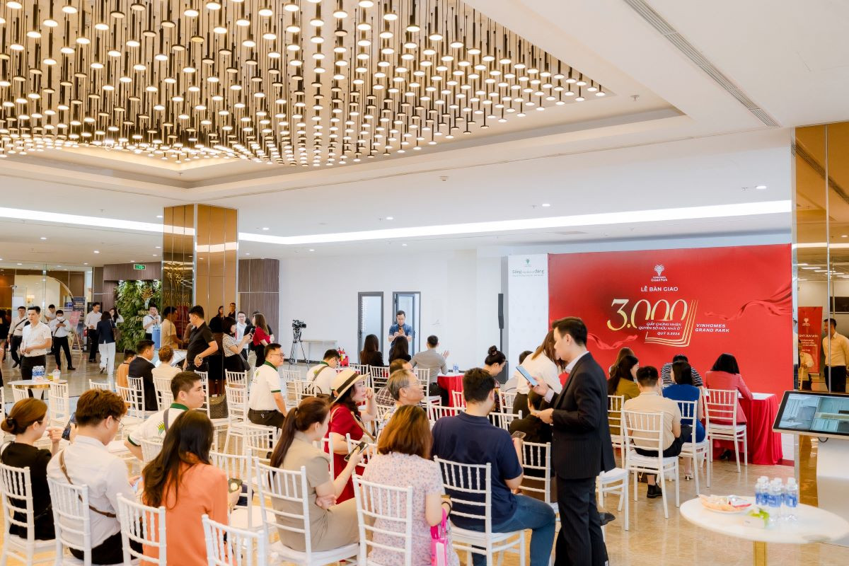 3.000 sổ hồng sẽ được trao cho cư dân Vinhomes Grand Park trong quý III/2024 3.000 sổ hồng sẽ được trao cho cư dân Vinhomes Grand Park trong quý III/2024