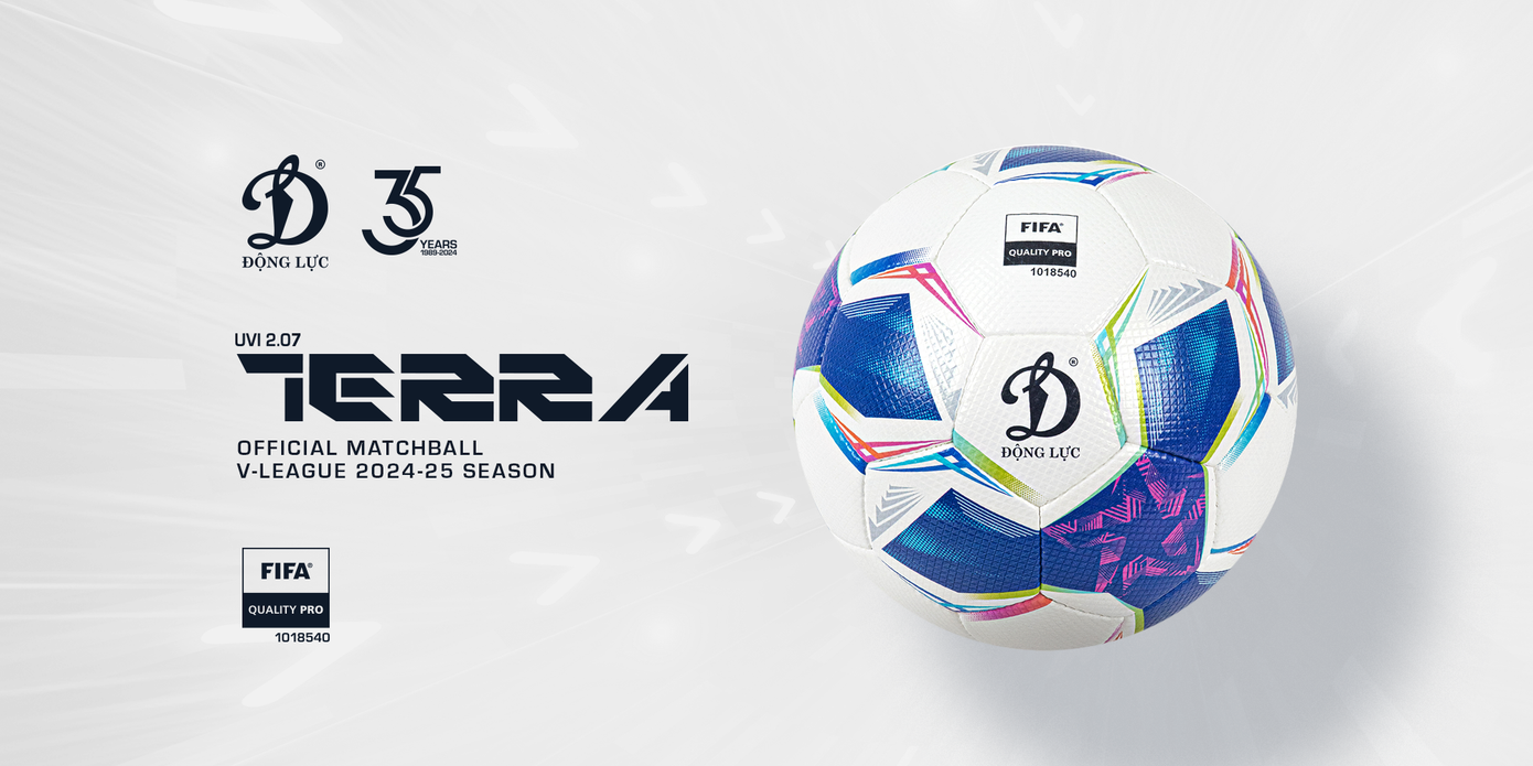 UVI 2.07 Terra là trái bóng được sử dụng tại V-League 2024/2025 UVI 2.07 Terra là trái bóng được sử dụng tại V-League 2024/2025