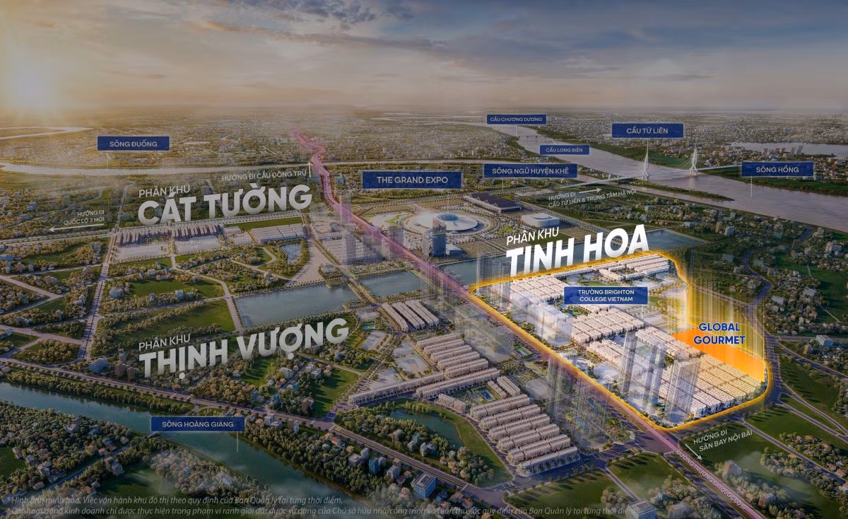 Global Gourmet trong lòng Vinhomes Global Gate sẽ là kỳ quan ẩm thực không thể bỏ qua với cư dân và du khách Global Gourmet trong lòng Vinhomes Global Gate sẽ là kỳ quan ẩm thực không thể bỏ qua với cư dân và du khách