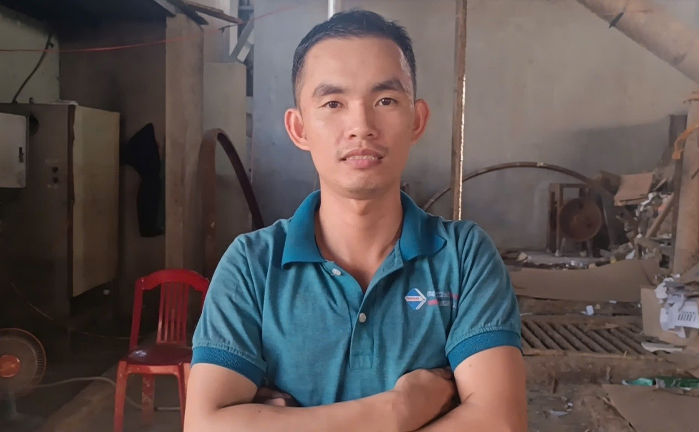 Anh Thân Đỗ Thành cũng trở thành khách hàng may mắn khi trúng 9 triệu đồng nhờ uống Trà Dr Thanh trong hè năm nay. (Hình: NVCC)