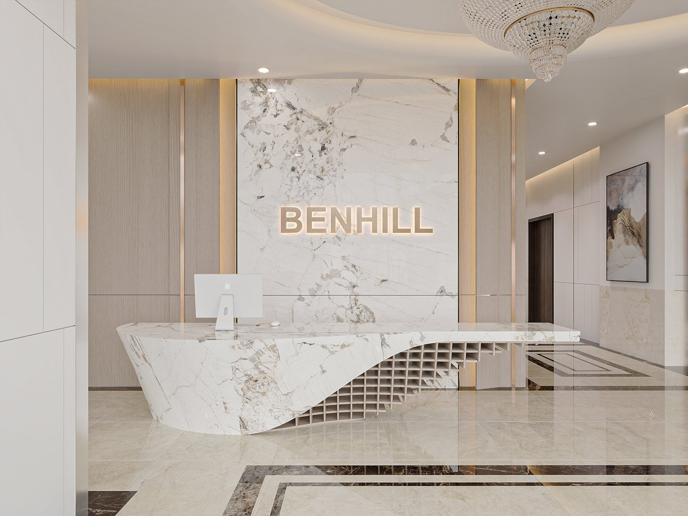 Benhill được thiết kế theo phong cách hiện đại, sang trọng