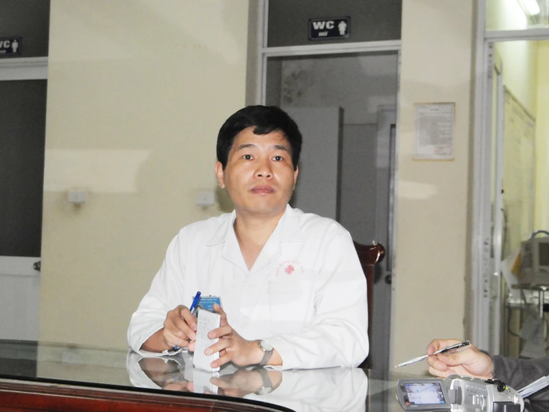 Bác sĩ Đỗ Lương Tuấn, Trưởng khoa Bỏng người lớn, Viện Bỏng quốc gia