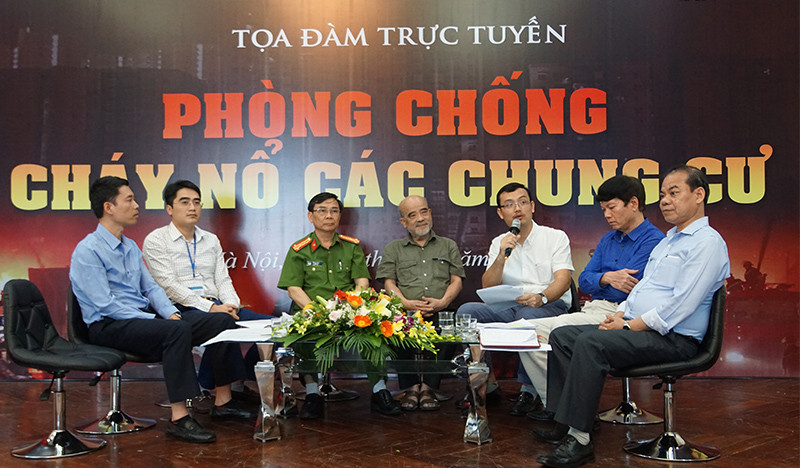 Tọa đàm trực tuyến: 'Phòng chống cháy nổ tại các chung cư' ảnh 1