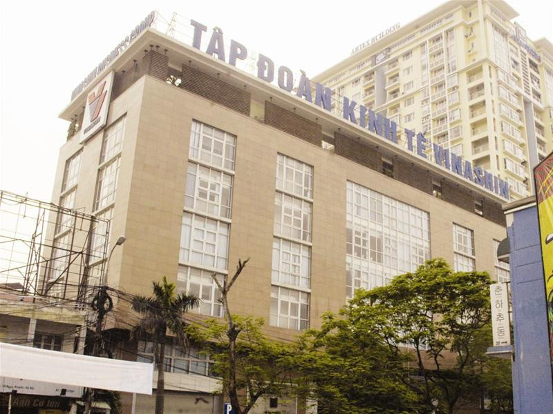 Trụ sở Tập đoàn Kinh tế Vinashin tại Hà Nội. Ảnh: Phạm Yên