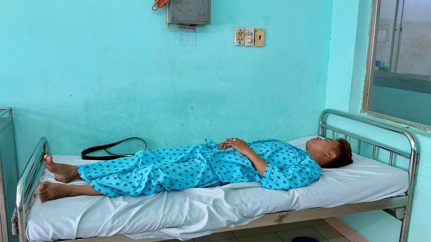 Võ Hữu Đan đang điều trị tại Bệnh viện đa khoa tỉnh Bình Thuận. Võ Hữu Đan đang điều trị tại Bệnh viện đa khoa tỉnh Bình Thuận.