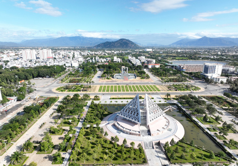 Trung tâm TP. Phan Rang - Tháp Chàm, tỉnh Ninh Thuận.