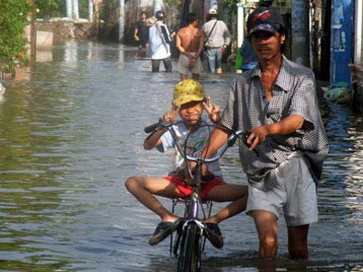 Triều cường lớn nhất trong vòng 40 năm