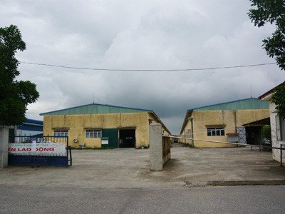 Chủ Hàn Quốc bỏ trốn, để lại nhà xưởng tại Cụm công nghiệp Đồng Lạng (Phú Thọ) và món nợ hơn 12 triệu USD. Ảnh: Phong Cầm