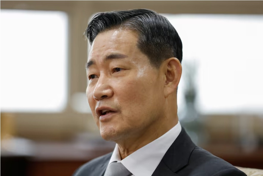 Giám đốc An ninh quốc gia Hàn Quốc Shin Wonsik. (Ảnh: Reuters)