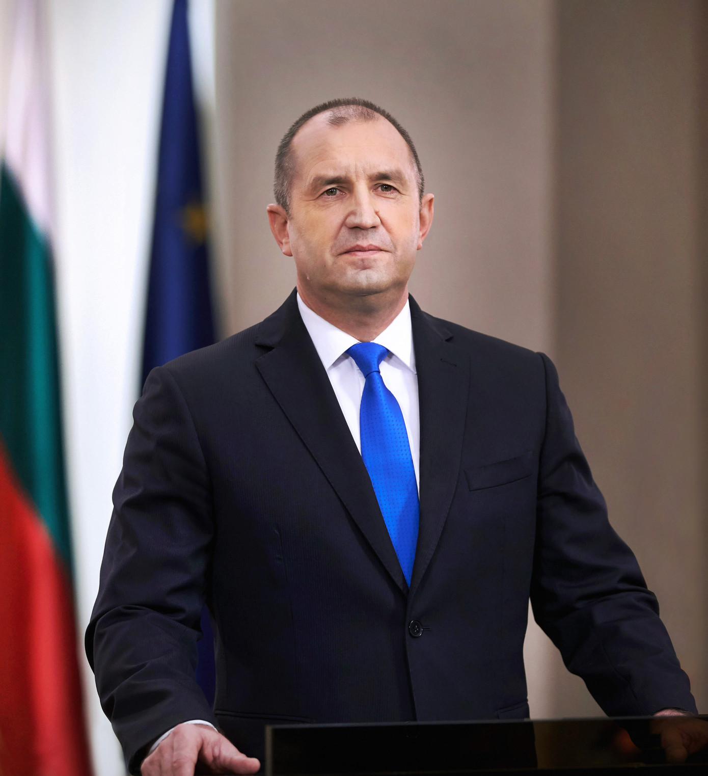 Tổng thống Bulgaria Rumen Radev. Tổng thống Bulgaria Rumen Radev.