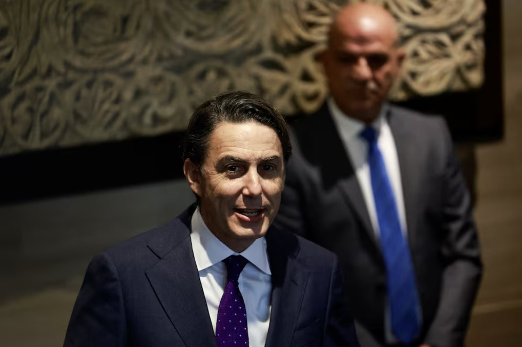 Đặc phái viên Nhà Trắng Amos Hochstein. (Ảnh: Reuters) Đặc phái viên Nhà Trắng Amos Hochstein. (Ảnh: Reuters)